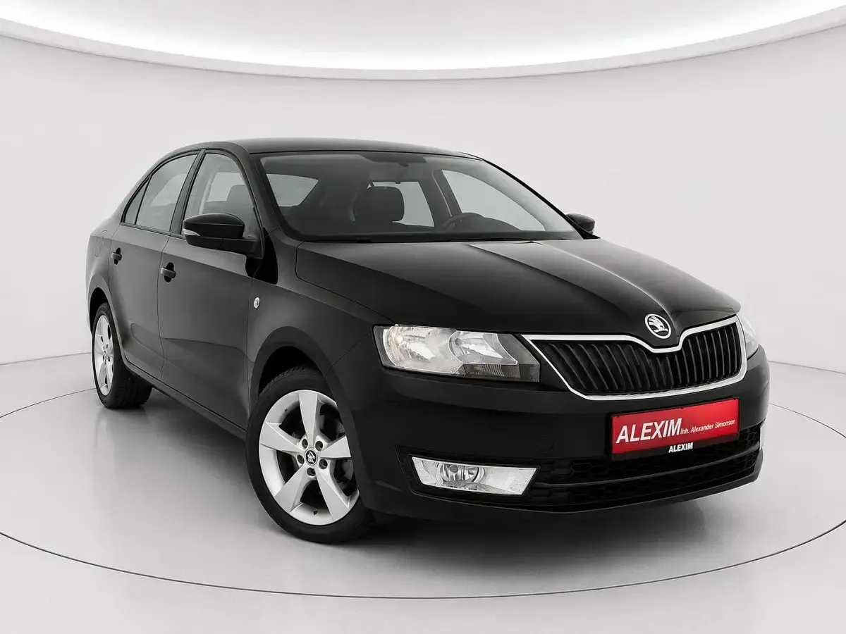 Używany Skoda Rapid Elegance 105 KM (77 kW) 2012 Czarny Hatchback
