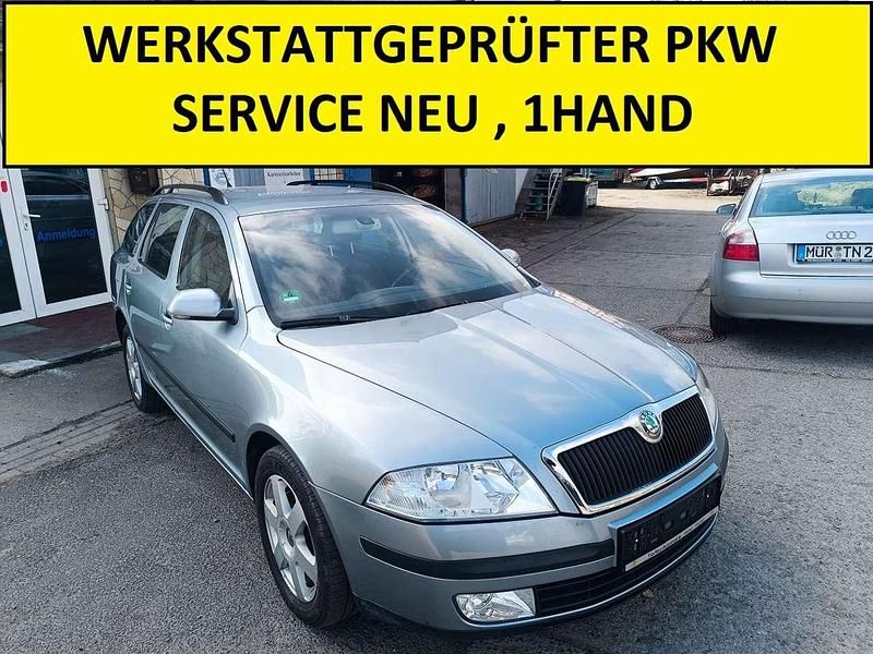 Gebraucht Skoda Octavia Elegance 150 PS (110 kW) 2007 Stone grau metallic Kombi
