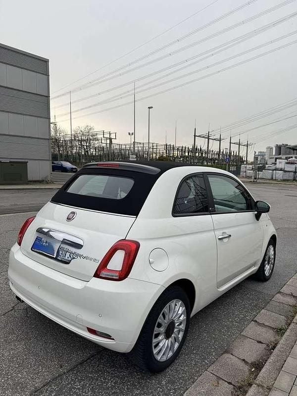 Gebraucht Fiat 500 Lounge 69 PS (50 kW) 2020 Weiß Cabrio