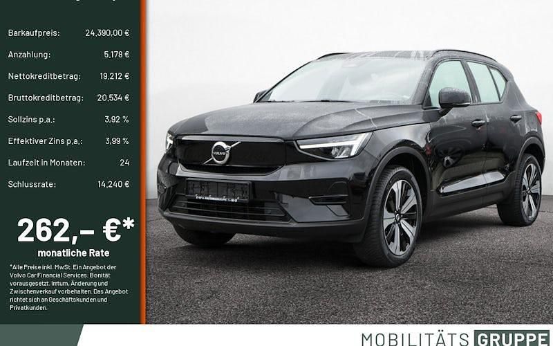 Gebraucht Volvo EX40 Core 175 kW (238 PS) 2022 Schwarz SUV