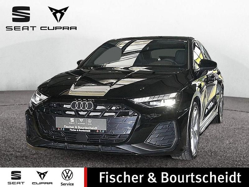 Mythosschwarz Gebraucht 2024 Audi A3 Sportback S-Line Limousine | 36.780 € (Superpreis) - Bild 1/4