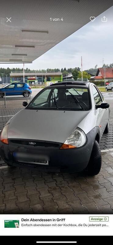 Silber Gebraucht 2003 Ford Ka Kleinwagen | 1.200 € (Fairer Preis) - Bild 1/4