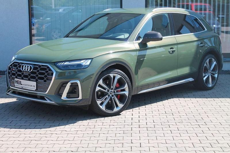 Grün Gebraucht 2022 Audi SQ5 S-Line SUV | 57.998 € (Fairer Preis) - Bild 1/4