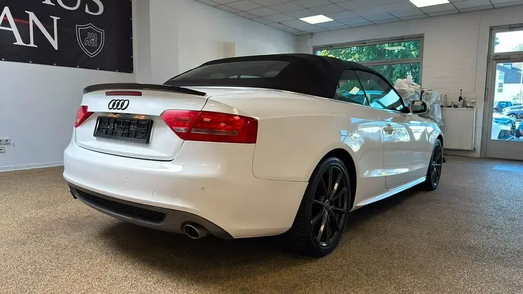 Gebraucht Audi A5 Cabriolet Sport 239 PS (175 kW) 2009 Weiß Cabrio