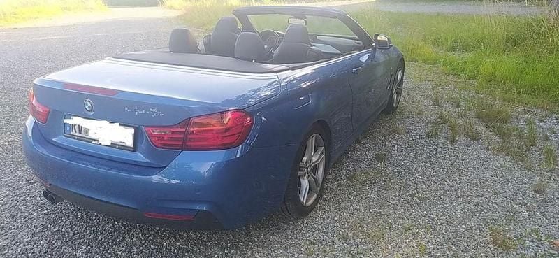 Blau Gebraucht 2016 BMW 420 M Sport Cabrio | 22.500 € (Superpreis) - Bild 1/4