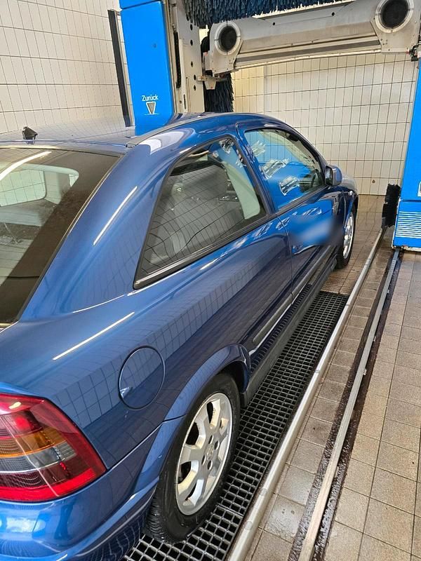 Gebraucht Opel Astra 100 PS (73 kW) 2002 Blau Limousine