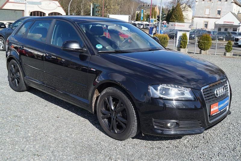 Gebraucht Audi A3 S-Line 125 PS (91 kW) 2010 Schwarz Kleinwagen