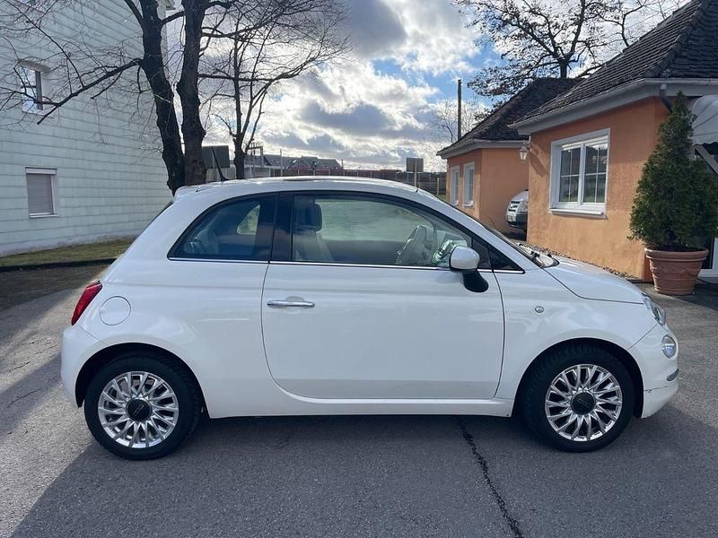 Gebraucht Fiat 500 Lounge 69 PS (50 kW) 2016 Weiß Kleinwagen