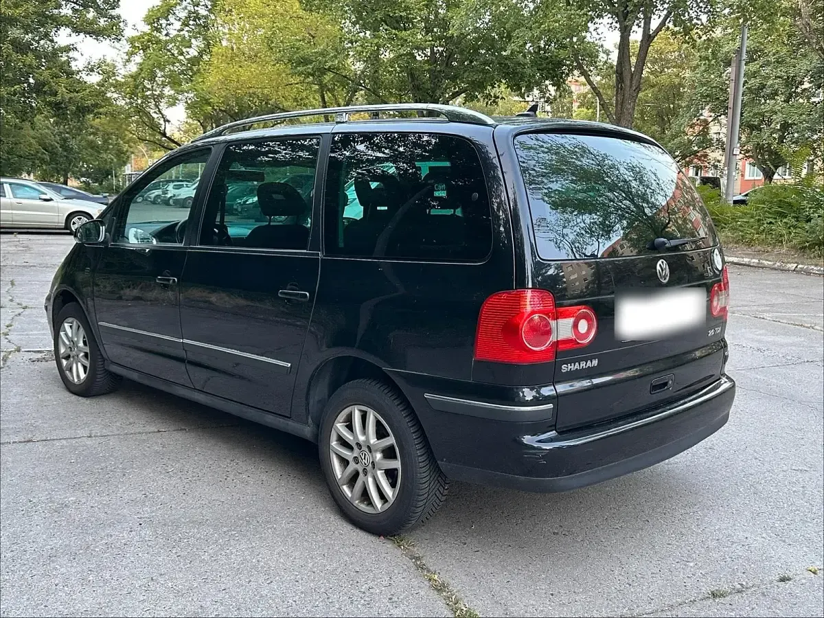 Gebraucht VW Sharan 140 PS (102 kW) 2007 Schwarz Van / Kleinbus