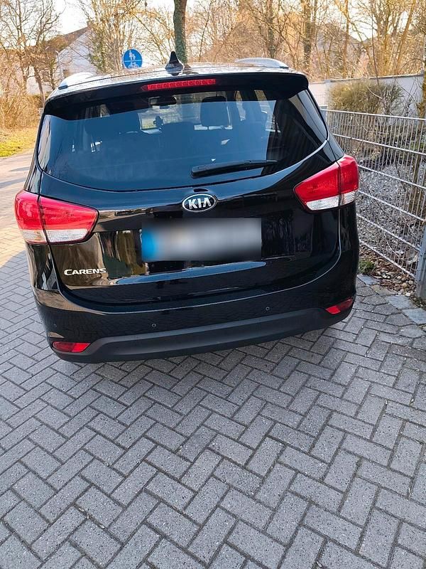 Gebraucht Kia Carens Edition 7 136 PS (100 kW) 2016 Schwarz Van / Kleinbus