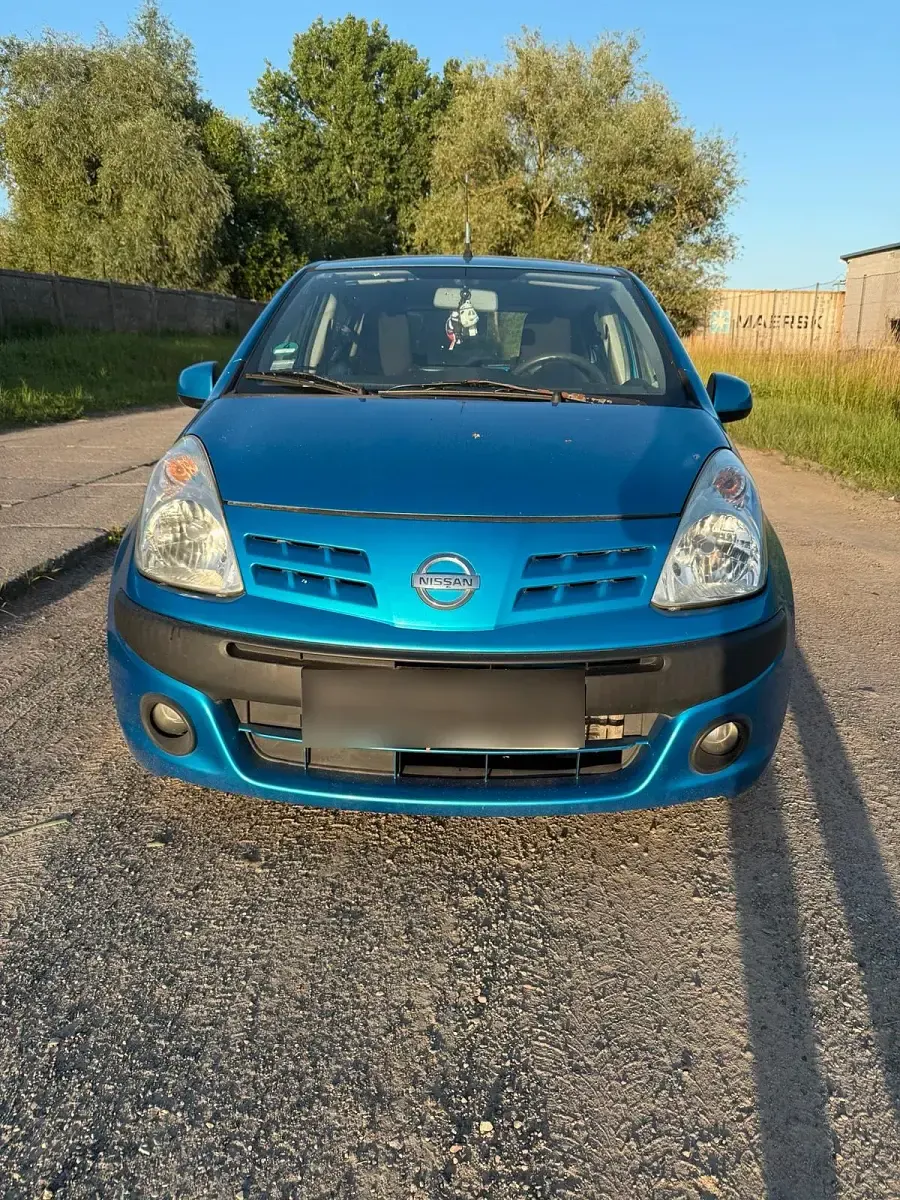 Gebraucht Nissan Pixo 50 PS (36 kW) 2009 Blau Kleinwagen