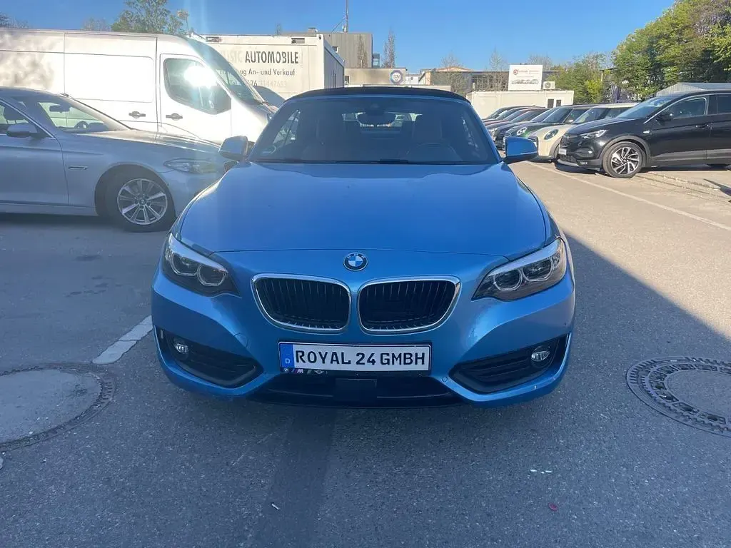 Gebraucht BMW 220 Advantage 184 PS (135 kW) 2019 Blau Cabrio