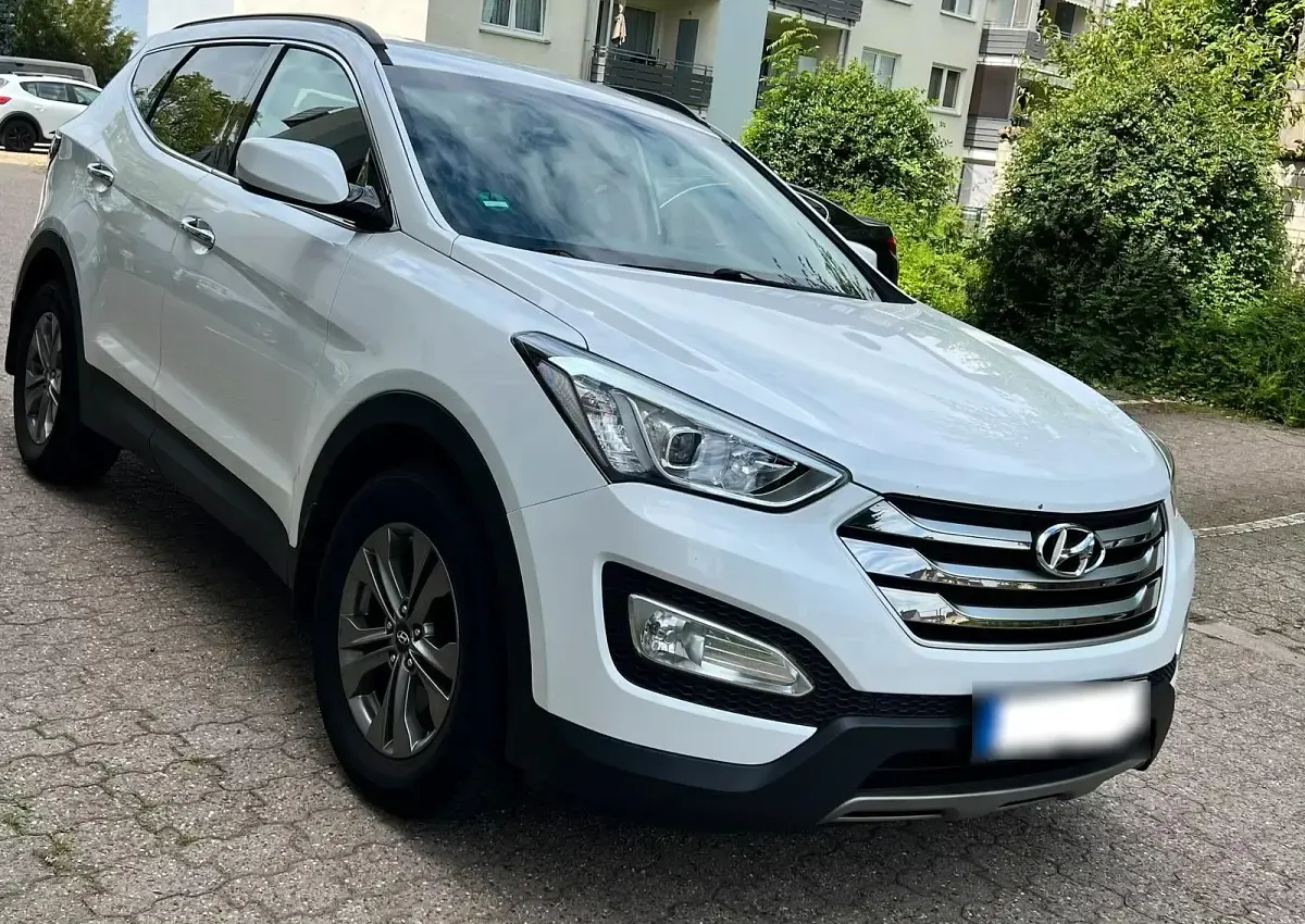 Gebraucht Hyundai Santa Fe 191 PS (140 kW) 2016 Weiß SUV
