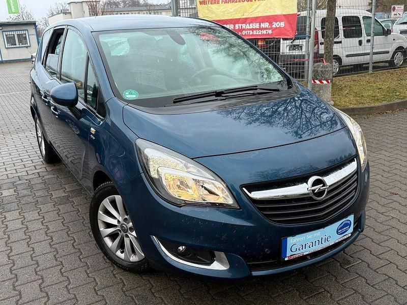 Gebraucht Opel Meriva drive 140 PS (102 kW) 2016 Blau Van / Kleinbus
