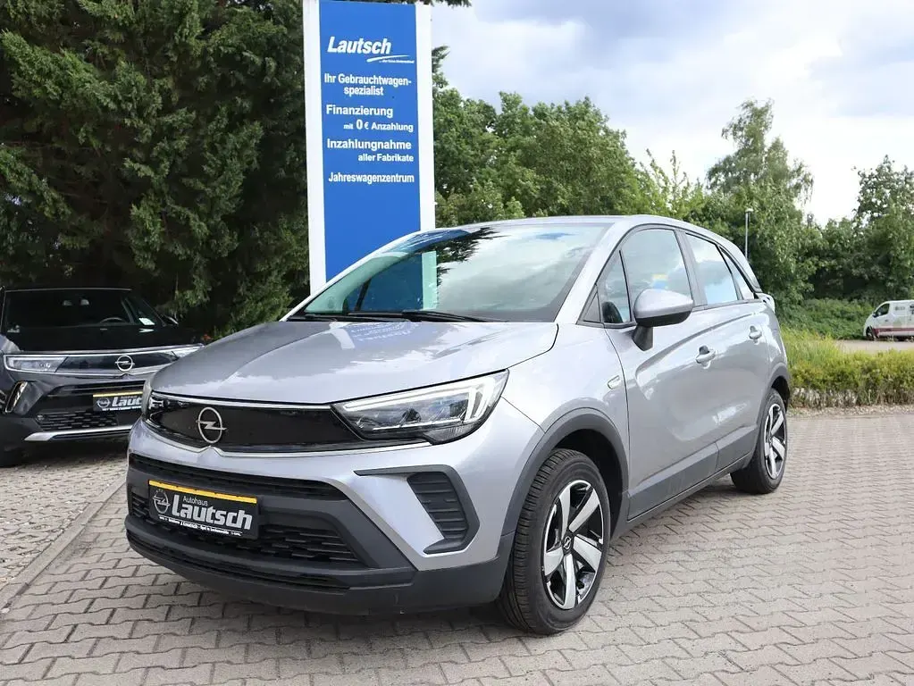 Gebraucht Opel Crossland Edition 83 PS (61 kW) 2021 Grau SUV
