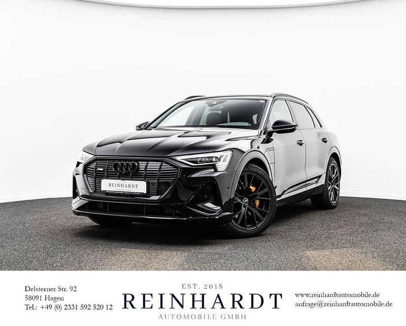 Gebraucht Audi e-tron Black Edition 300 kW (408 PS) 2022 Mythosschwarz metallic SUV