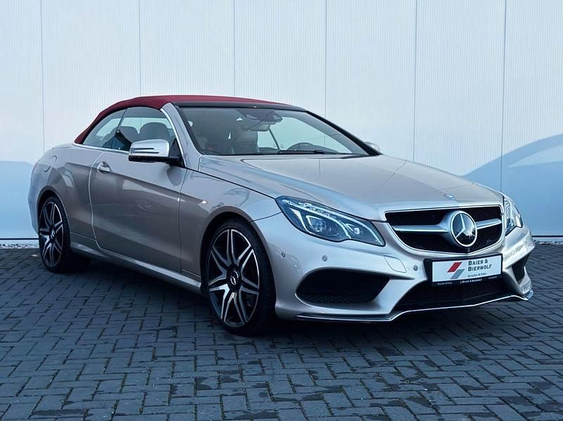 Gebraucht Mercedes E350 AMG line 252 PS (185 kW) 2014 Silber Cabrio