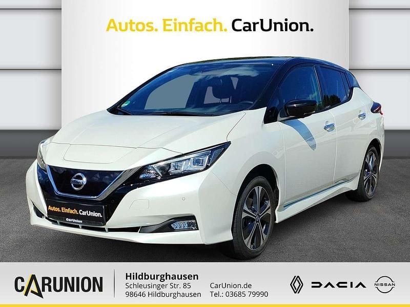 Gebraucht Nissan Leaf N-Connecta 160 kW (218 PS) 2021 Pearl white/black Kleinwagen