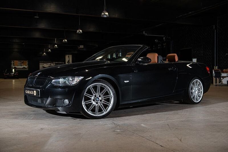 Schwarz Gebraucht 2009 BMW 335 Cabriolet M Sport Cabrio | 32.500 € - Bild 1/4