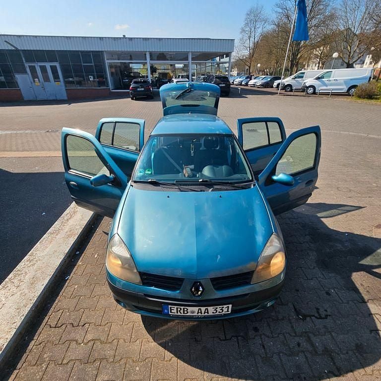 Gebraucht Renault Clio II 75 PS (55 kW) 2004 Blau Limousine