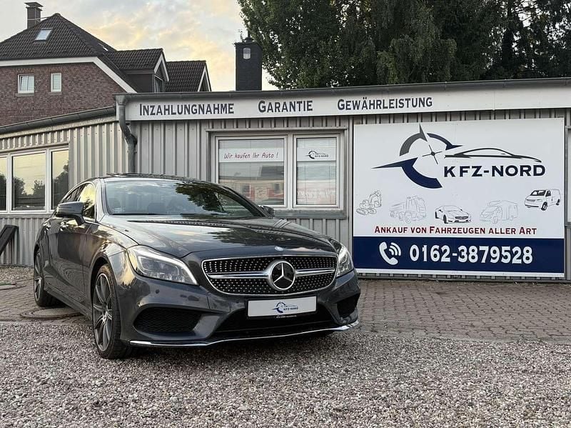 Tenoritgrau Gebraucht 2017 Mercedes CLS350 AMG Limousine | 26.990 € (Fairer Preis) - Bild 1/4