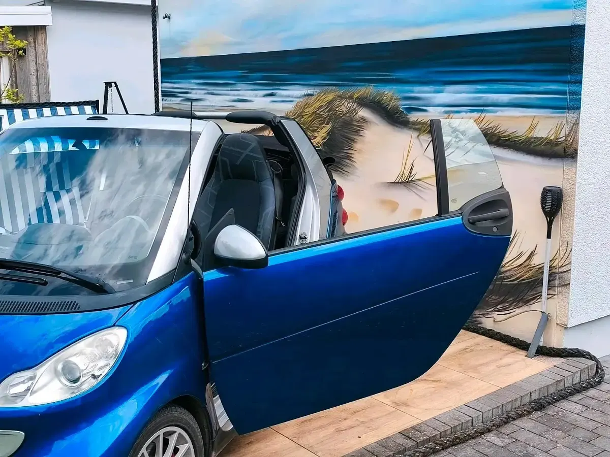 Gebraucht Smart ForTwo Cabrio 72 PS (52 kW) 2007 Blau Cabrio