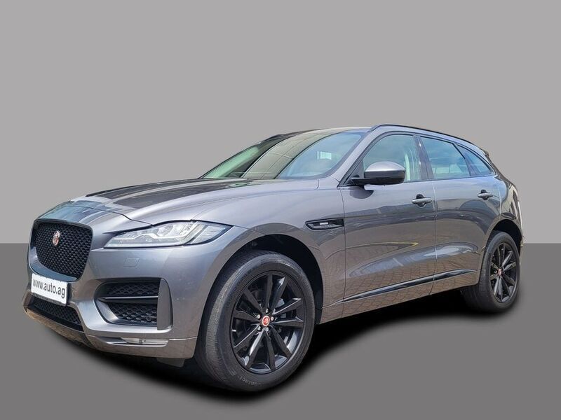 Grau Gebraucht 2019 Jaguar F-Pace R-Sport SUV | 34.422 € (Teuer) - Bild 1/4