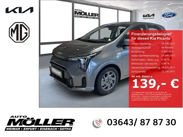 Gebraucht Kia Picanto Vision 68 PS (50 kW) 2026 Kleinwagen