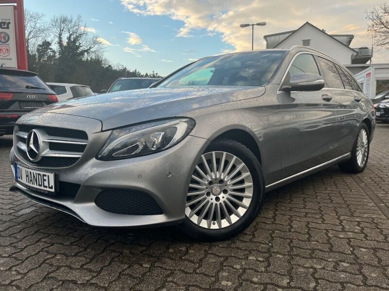 Silber Gebraucht 2014 Mercedes C220 Kombi | 13.900 € (Fairer Preis) - Bild 1/4