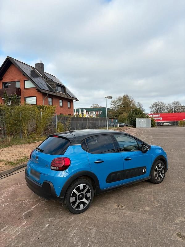 Gebraucht Citroën C3 Shine 82 PS (60 kW) 2018 Blau Kleinwagen