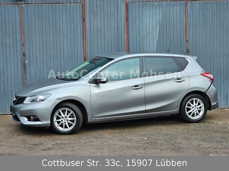 Precision grey (m) Gebraucht 2016 Nissan Pulsar N-Connecta Limousine | 4.999 € (Superpreis) - Bild 1/4