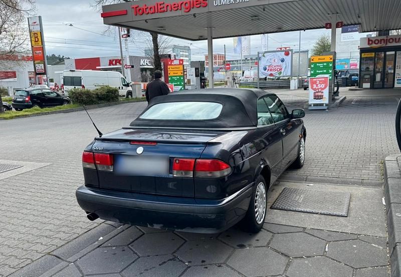 Gebraucht Saab 900 Cabriolet 130 PS (95 kW) 1998 Blau Cabrio
