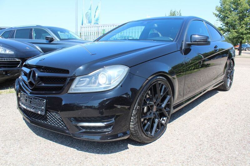Schwarz Gebraucht 2011 Mercedes C350 Sport Coupé | 12.400 € (Superpreis) - Bild 1/4