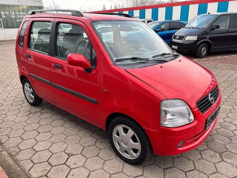 Gebraucht Opel Agila 58 PS (42 kW) 2001 Rot Van / Kleinbus