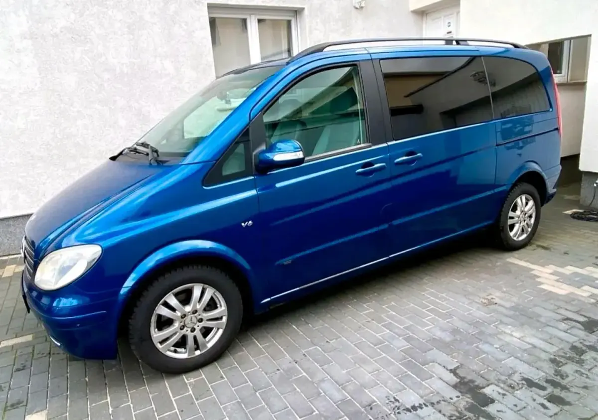 Gebraucht Mercedes Viano 170 PS (125 kW) 2007 Blau Van / Kleinbus