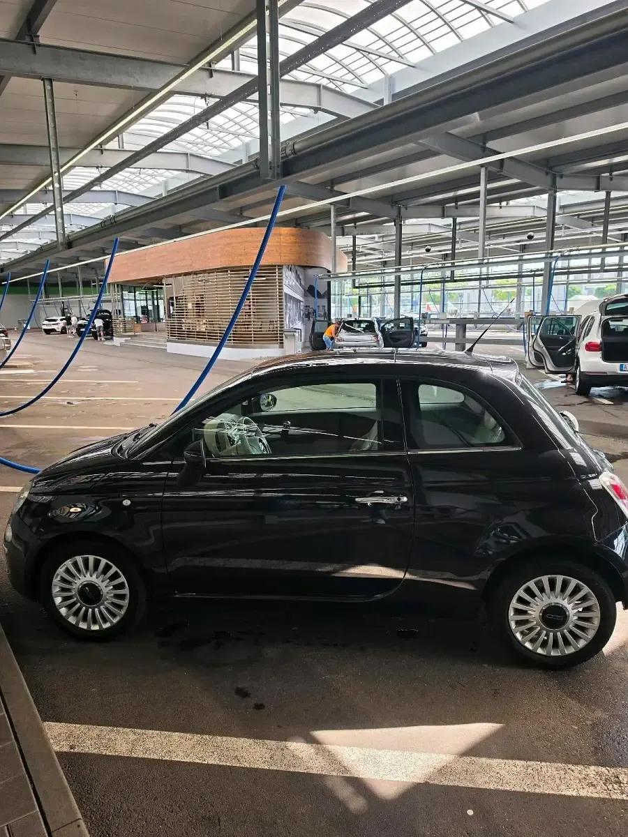 Gebraucht Fiat 500 69 PS (50 kW) 2012 Schwarz Kleinwagen