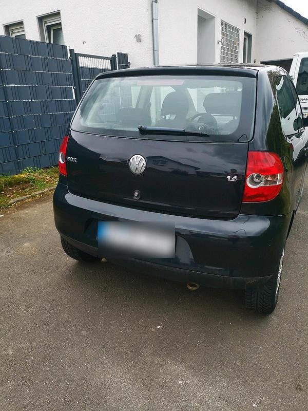 Gebraucht VW Fox 55 PS (40 kW) 2006 Schwarz Kleinwagen