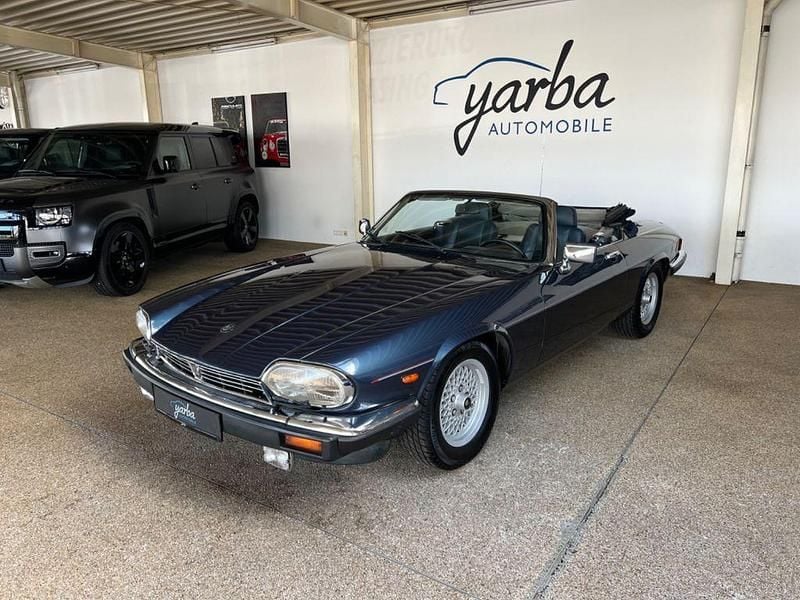 Blau Gebraucht 1989 Jaguar XJS Cabrio | 17.900 € - Bild 1/4