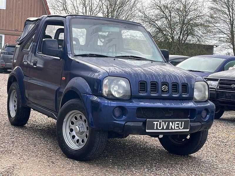Blau Gebraucht 2003 Suzuki Jimny SUV | 7.499 € (Fairer Preis) - Bild 1/4