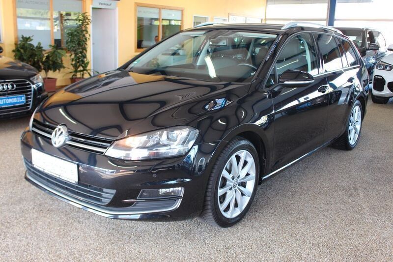 Schwarz Gebraucht 2017 VW Golf VII Highline Kombi | 15.880 € (Fairer Preis) - Bild 1/4