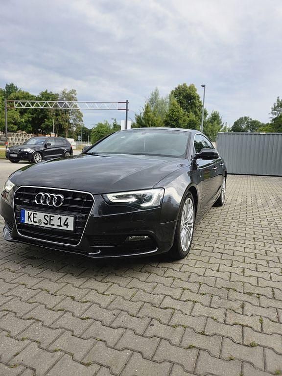Schwarz Gebraucht 2016 Audi A5 Sportback S-Line Limousine | 17.600 € (Fairer Preis) - Bild 1/4