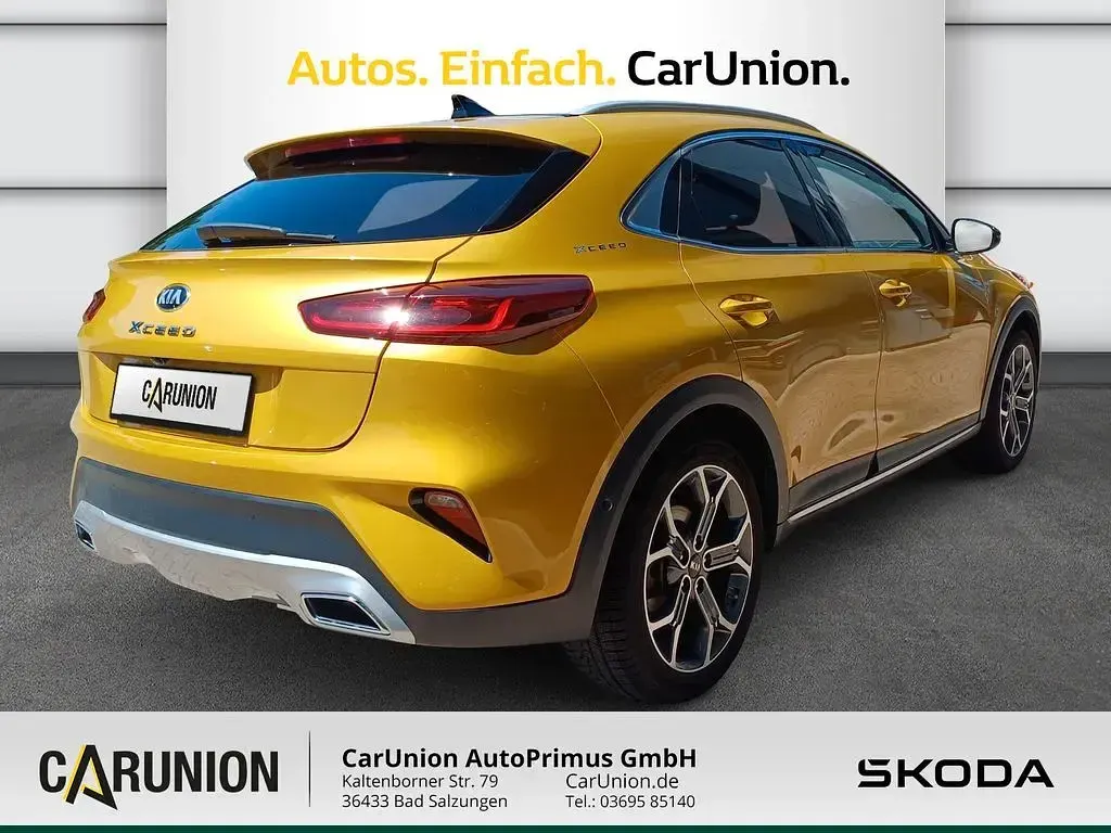 Gebraucht Kia XCeed Launch Edition 140 PS (102 kW) 2019 Gelb SUV