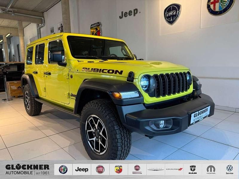 Gelb Gebraucht 2025 Jeep Wrangler Rubicon SUV | 64.990 € (Teuer) - Bild 1/4