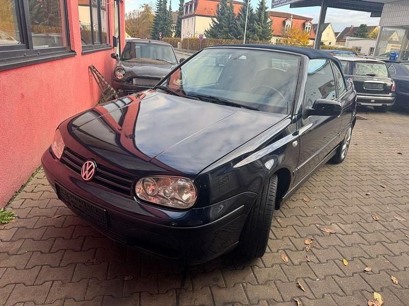 Blau Gebraucht 2001 VW Golf Cabriolet Cabrio | 1.990 € (Fairer Preis) - Bild 1/4