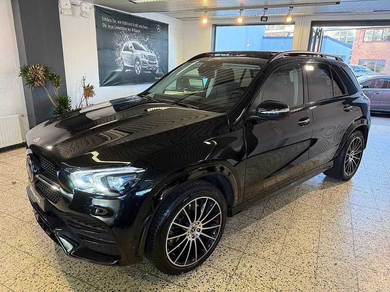 Schwarz Gebraucht 2021 Mercedes GLE350 AMG SUV | 53.995 € (Superpreis) - Bild 1/4