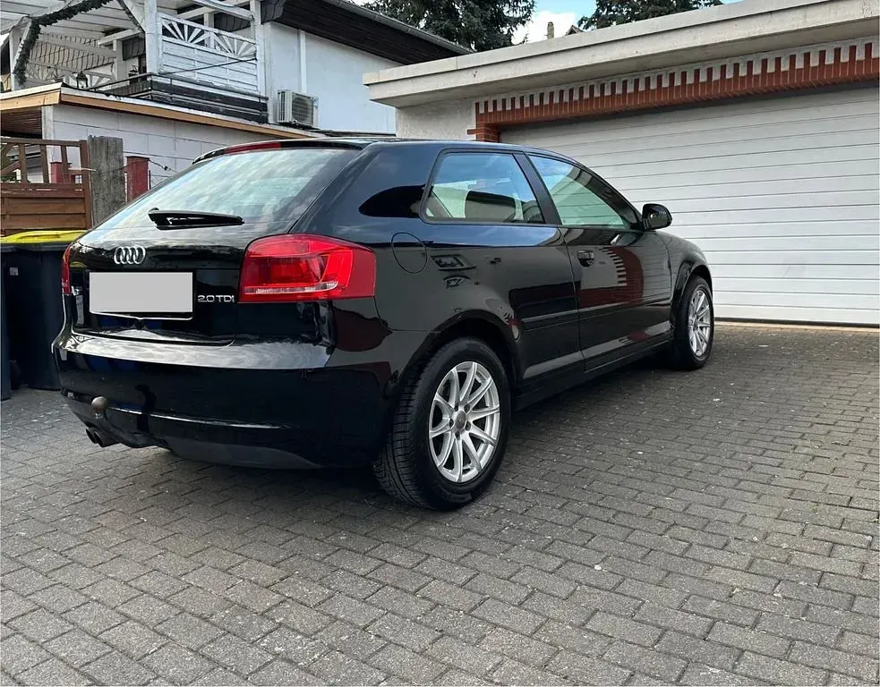 Usata Audi A3 140 CV (102 kW) 2009 Nero Utilitaria