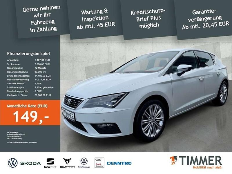 Nevada weiß Gebraucht 2020 Seat Leon Beats Limousine | 21.280 € (Etwas zu teuer) - Bild 1/4