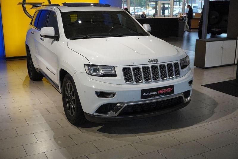 Weiß Gebraucht 2014 Jeep Grand Cherokee Summit SUV | 13.990 € (Superpreis) - Bild 1/4