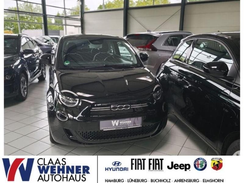 Onyx schwarz) (schwarz Gebraucht 2022 Fiat 500e Action Kleinwagen | 11.440 € (Superpreis) - Bild 1/4