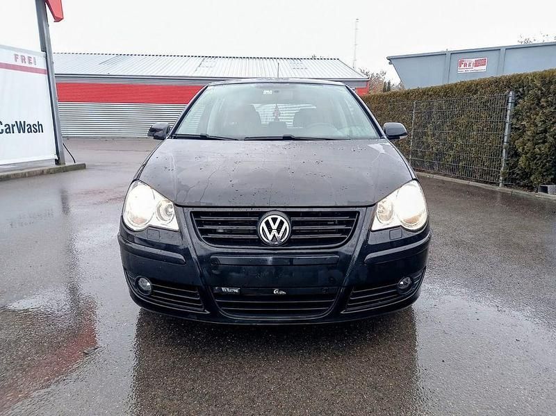 Gebraucht VW Polo Trendline 69 PS (50 kW) 2007 Schwarz Kleinwagen